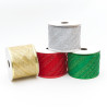 Wired Glitter Stripe Ribbon 63mm