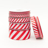 Satin Candy Stripe Ribbon 06mm