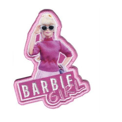 Barbie Girl Motif Pink 60mm x 85mm