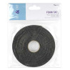 Dot & Dab Foam Tape 18mm x 4mm x 2.5m (Black)